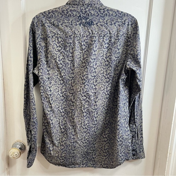 Desigual happy galactic pattern regular fit men’s shirt - Picture 5 of 7